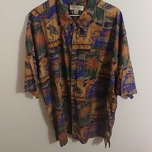 3XL Tori Richard Cotton Lawn Hawaiian